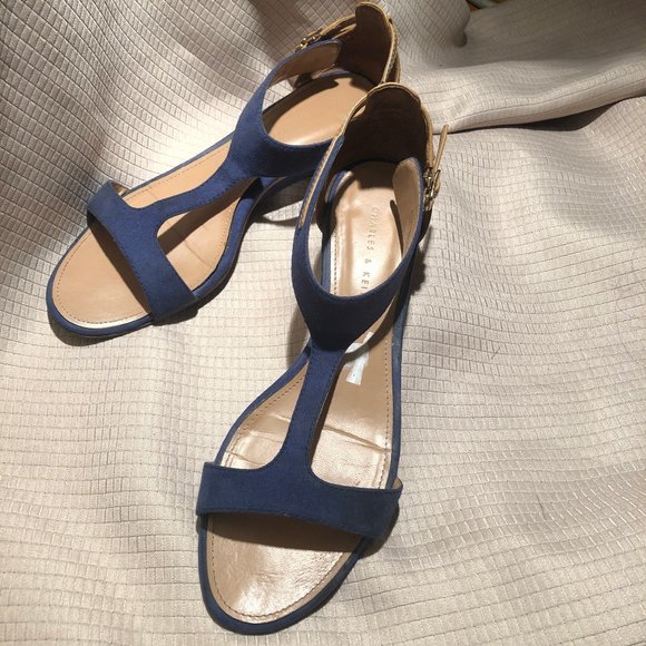 navy blue sandals